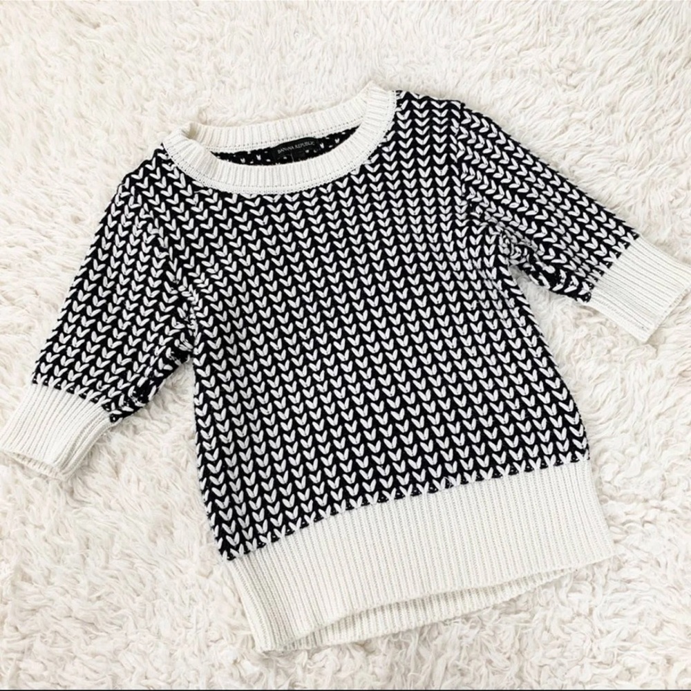 BANANA REPUBLIC 1/2 sleeve SWEATER